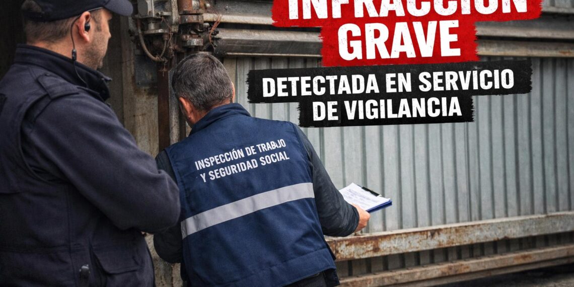La Inspección de Trabajo levanta acta de infracción grave a SECURITAS